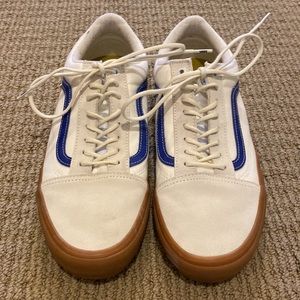 Vans Pro Ultracush Off-White / Blue Gummy Soles 12